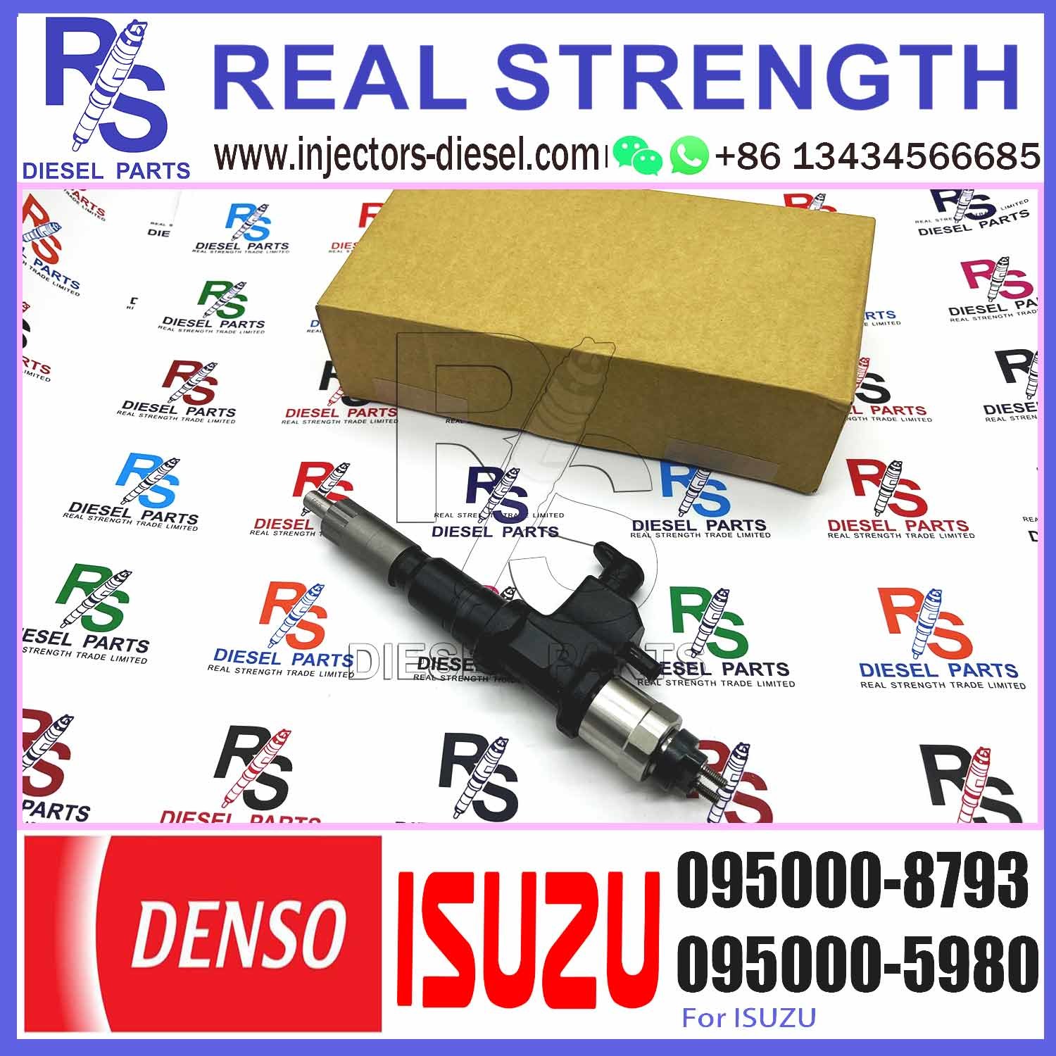High Quality Diesel Common Rail Fuel Injector 8-98140249-3 8981402493 095000-8793