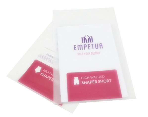 PET Plastic FSC Frosted Zip Lock Bag With Matte / Gloss Lamination Surface