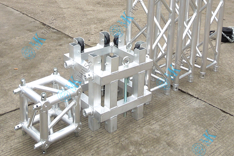290mm 400mm Aluminum Alloy Square Truss 3 Ways Corner Junction Box with Accessories