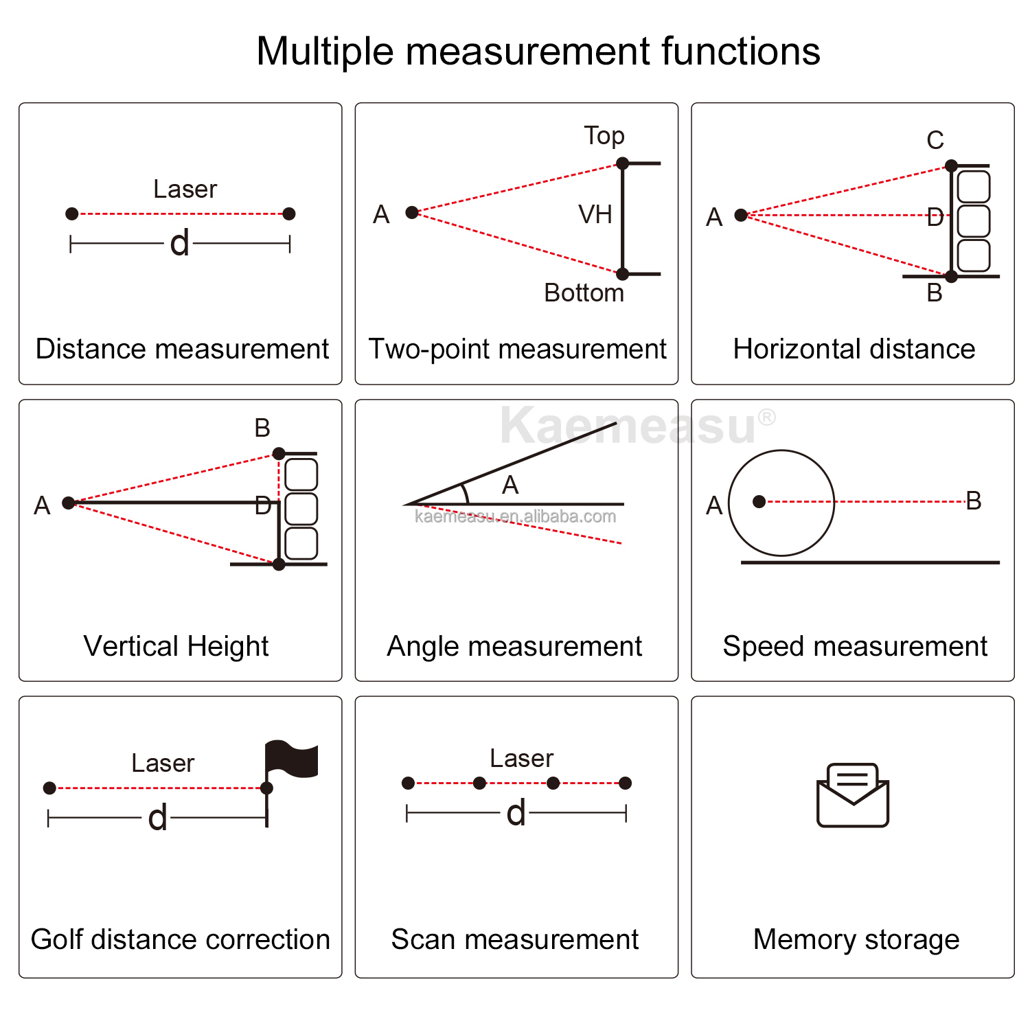 customized professional outdoor rangefinder laser digital golf rangefinder