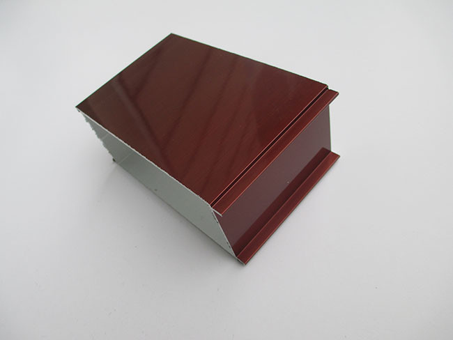 High Intensity Red Coated Aluminum Door Profiles For Chinese Style Doors