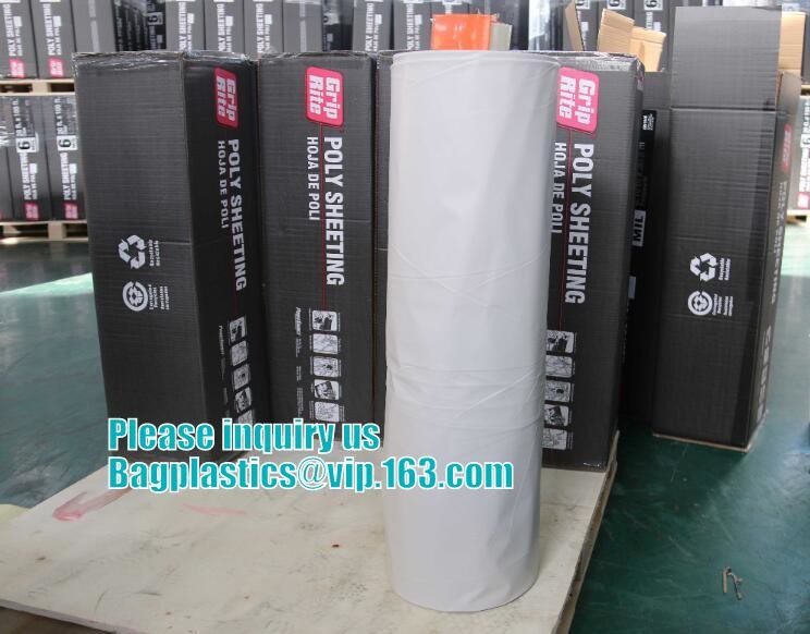 PE packing bag for Asbestos fibers, large size thicker LDPE asbestos remove bags, Large Asbestos Waste Removal Bags, pac