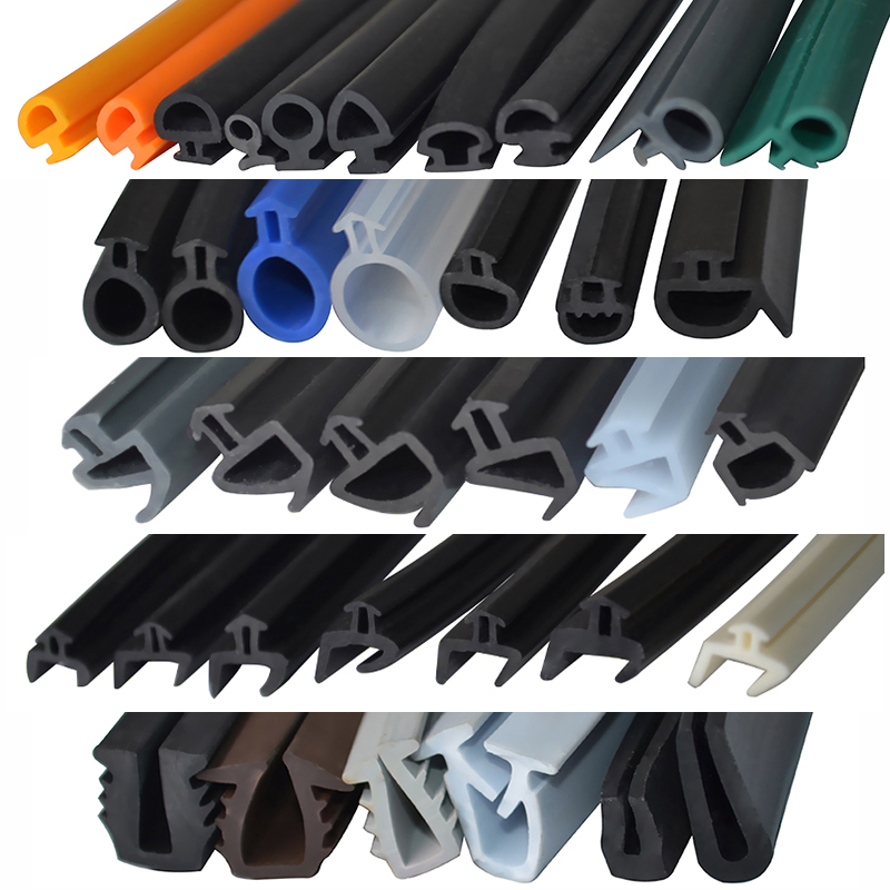Processing Service Cutting Water Resistant TPE Extrusion Timber Window Seal Strip