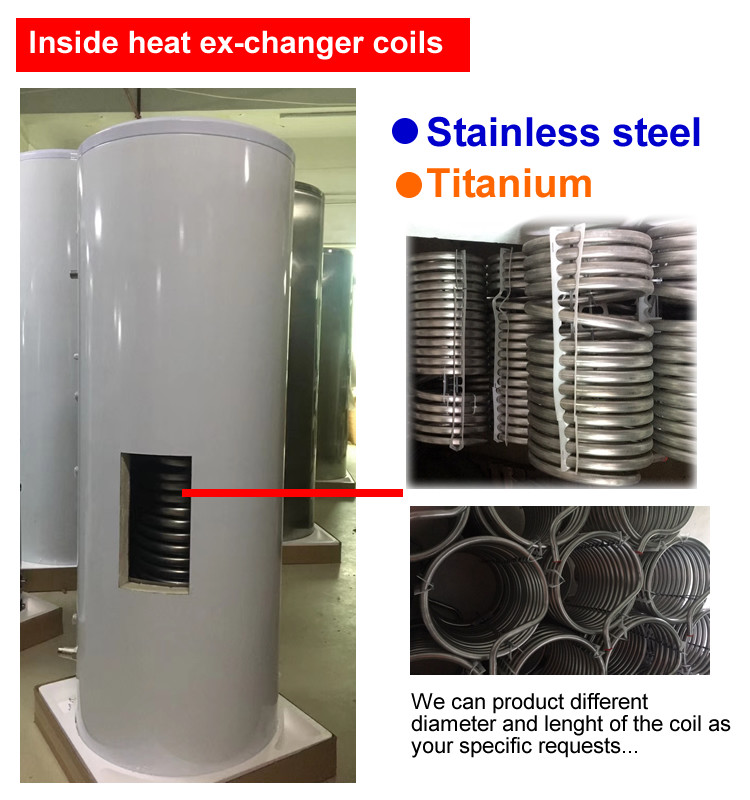 Customized Size Hot Water Storage Tank , Safety Hot Water Reserve Tank