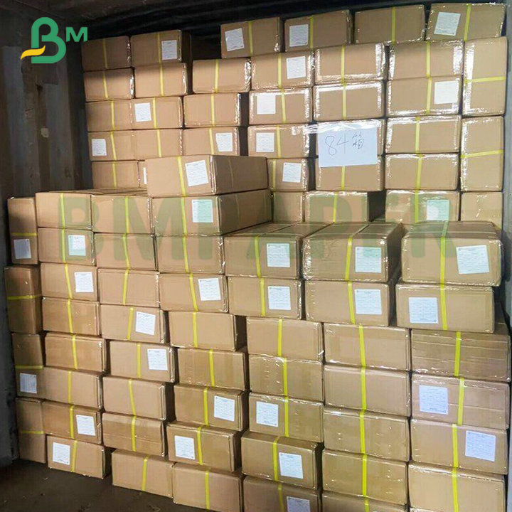 Wide Format Coated Matte Poster Paper Roll 100gsm 128gsm 140gsm For Inkjet Printing