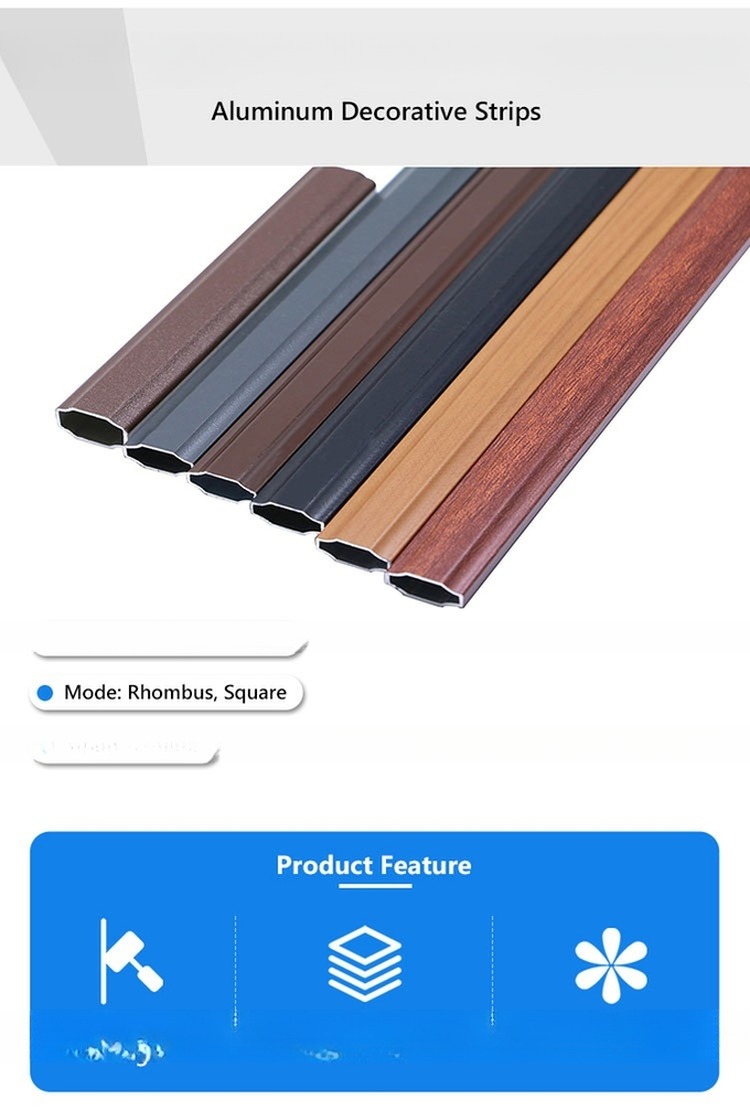 Freely Sampled Modern Design Aluminum Georgian Bar for Decoration Doors and Windows