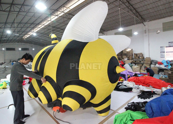 Alien 210D Oxford Inflatable Advertising Balloon Character Bee Model