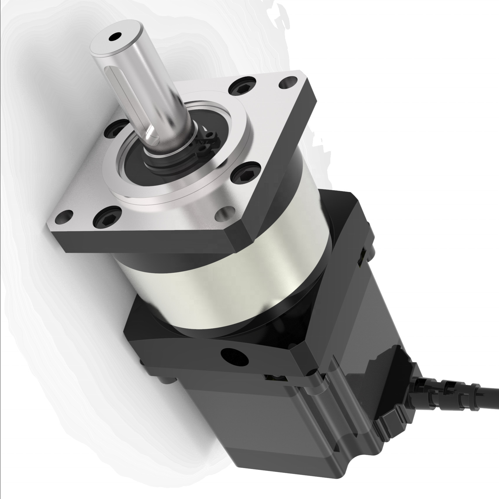 57mm Servo Planetary Gearbox Stepper Motor Reduction Gearbox Ratio 28