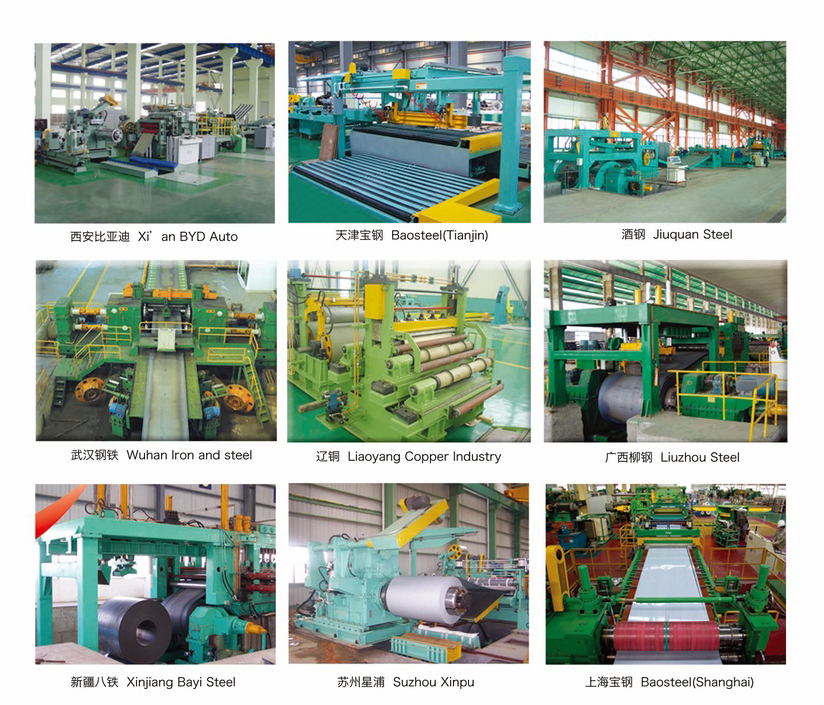 High Speed Stainless Steel Coil Uncoiling Leveling Shearing Line with High Voltage