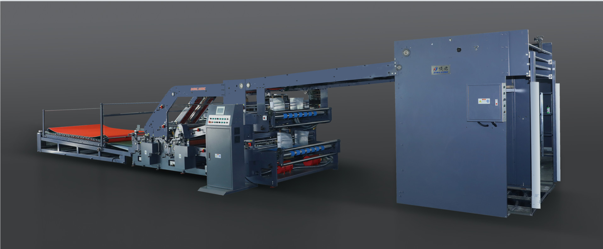 1650*1450mm 5 Ply Flute Laminator Corrugated Cardboard Laminating Machine