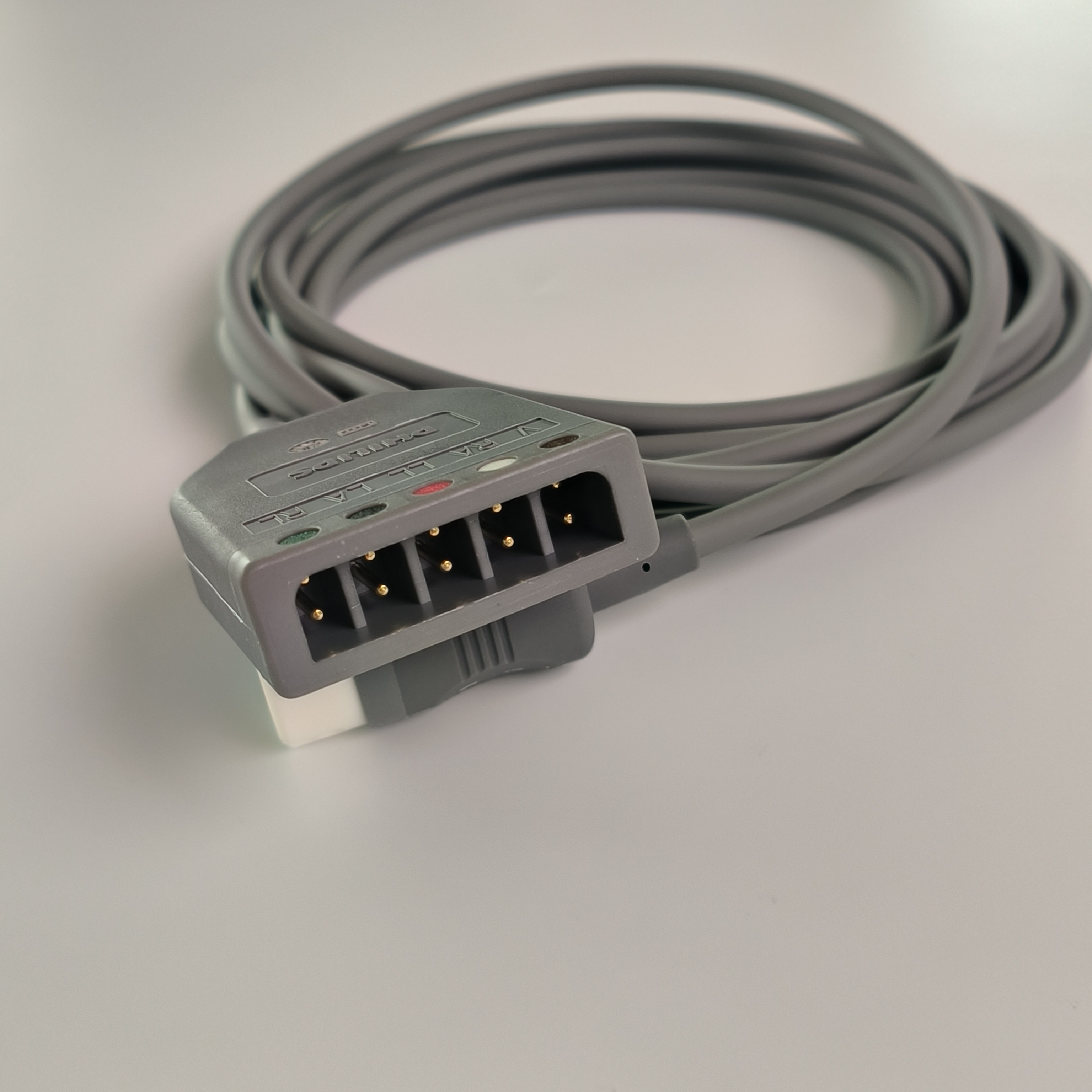 PHILIP Original Efficia 3/5 ECG Trunk Cable, AAMI/IEC. REF: 989803160641