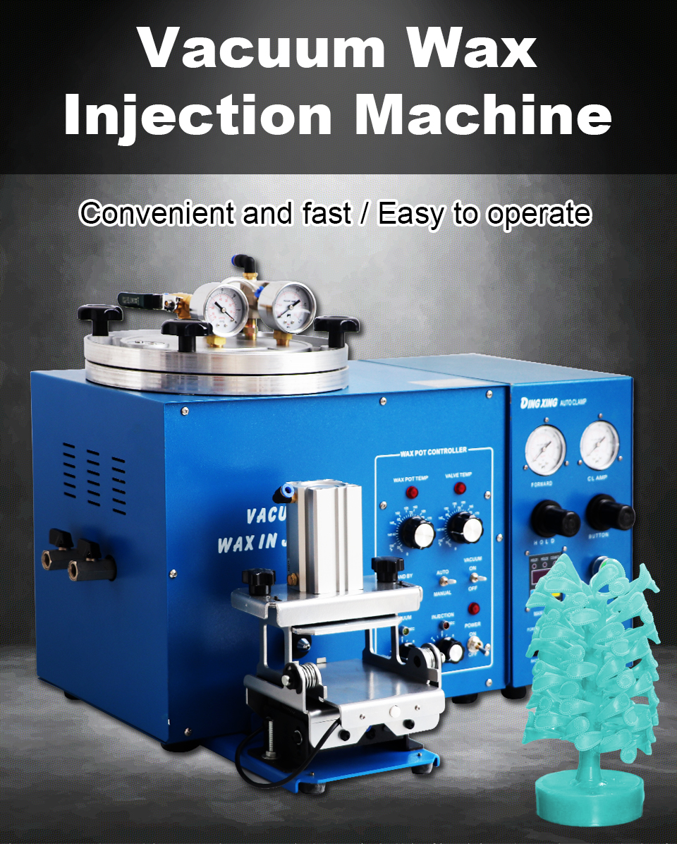 AC230V 510W Wax Injection Machine Jewellery Wax Injector 3KG Tank