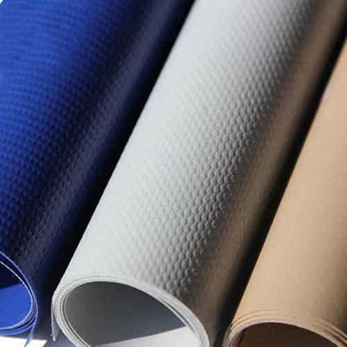 100% Polyester PVC Waterproof Tarpaulin Used For Building Material Covering Of Farm And Plantation