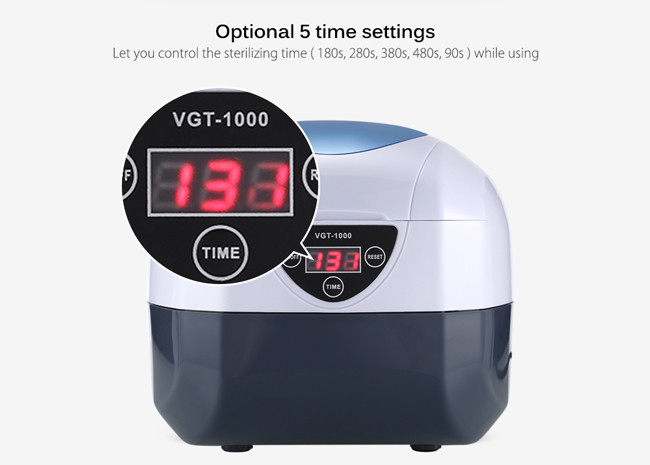 Coin / CD / VCD Small Ultrasonic Cleaner Stable PCB Structure 750Ml