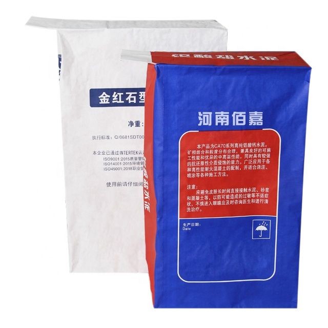 Multifunctional Flour Paper Bag Mortar 25kg Bags OEM Accepted