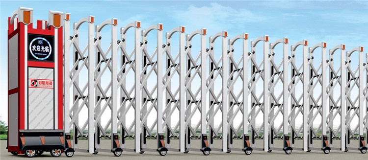 Wireless Remote Control Electric Retractable Gate Self - Acting