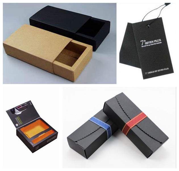 0.4mm 1.0mm 1.5mm Thick Black Board Chipboard Paper Bags / Boxes Material