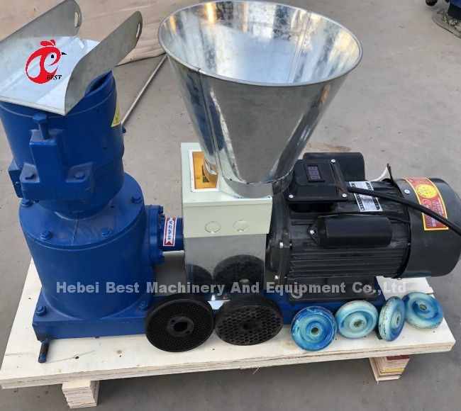 200kg/H Small Rabbit Fish Chicken Animal Feed Pellet Mill Equipment Ada