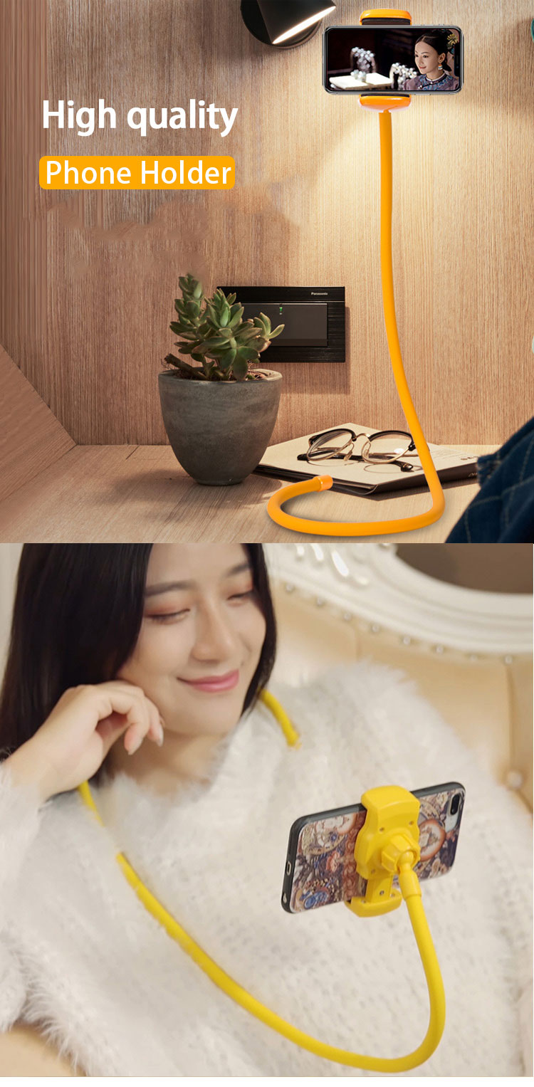 Flexible Mobile Gooseneck Phone Holder Bed Tablet PDA 940mm