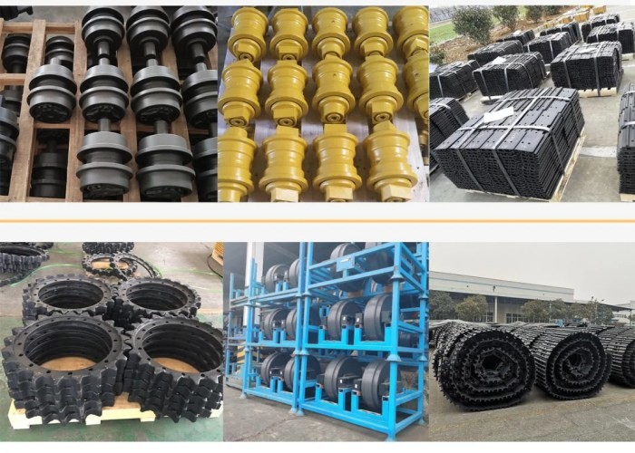 LIEBHERR Excavator Undercarriage Parts Track Rollers For R924 R934 R944 R954