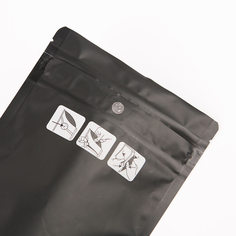 Standing Mylar Child Proof Pouch , 9x12 Inch Child Resistant Exit Bag