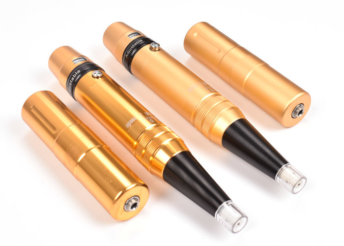 Permanent Makeup Tattoo Machine Golden Tattoo Machine For Eyebrow Eyeliner Lips
