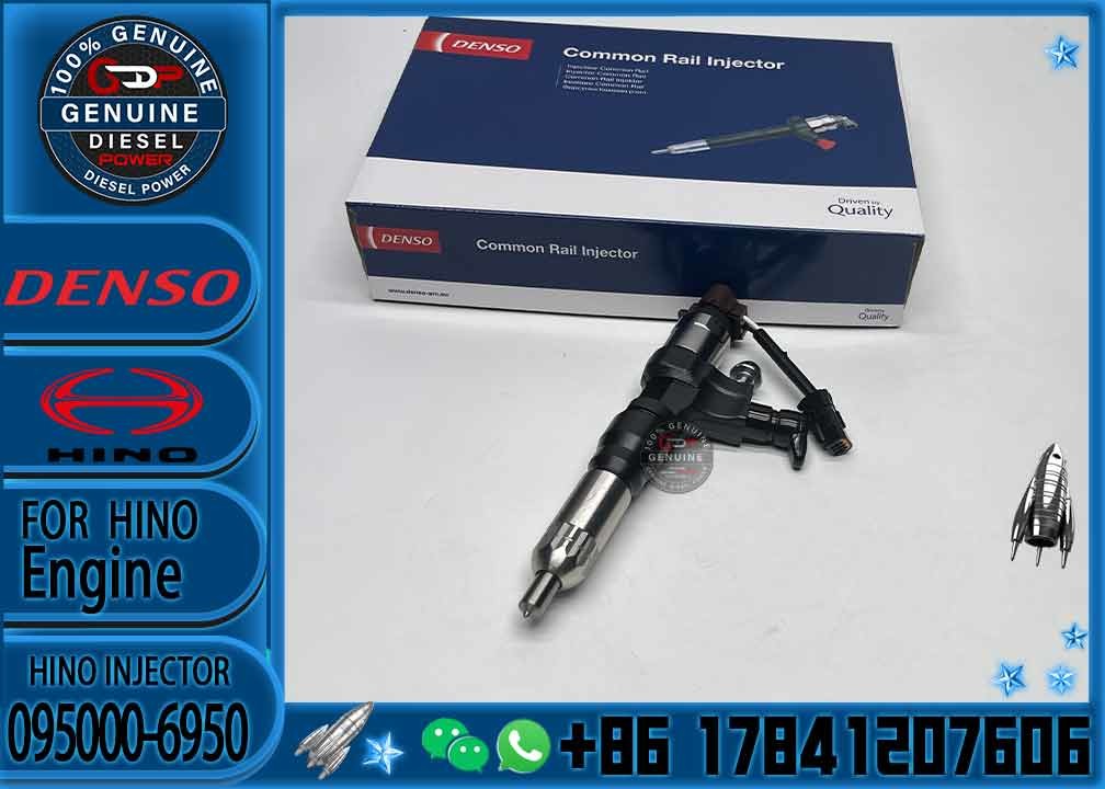 Brand New Auto Part Diesel fuel Injector 095000-6593 / 095000-6950 / 23670-E0010 Common Rail Injector
