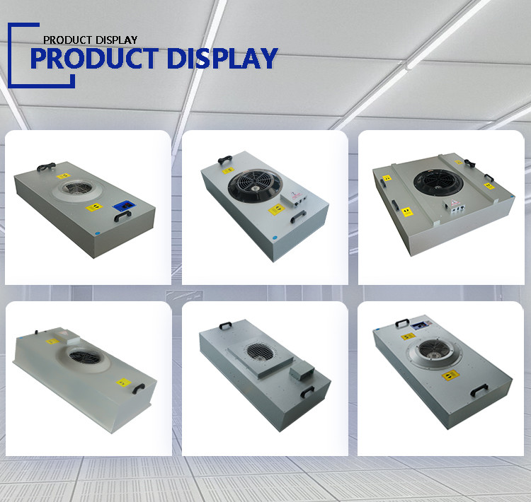 110V / 120V FFU Cleanroom Fan Filter Unit Reserved Run / Fault Dry Connection
