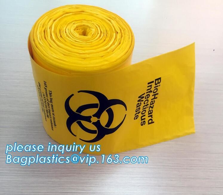 Biodegradable disposable trash plastic bag for garbage oxo biodegradable garbage bags, Medical Trash Bin Liner Bags Bioh