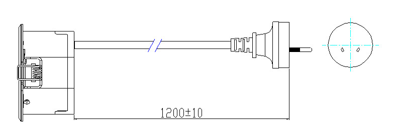 Non Maintained Emergency LED Downlight White 2.5W 130mm EGSMD40 EGSMD50 EGSMD63