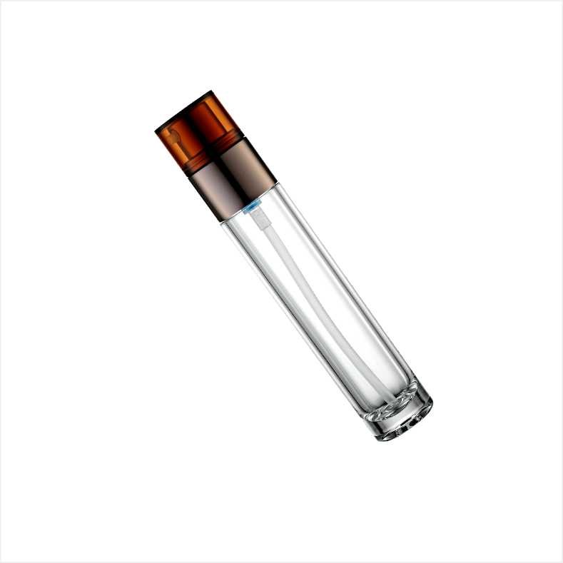Empty Luxury Acrylic Cosmetics Lotion Bottle With Sprayer Pump