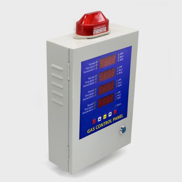 LED Multi Channels Gas Detector Controller MODBUS Rs 485/4-20mA Single Input