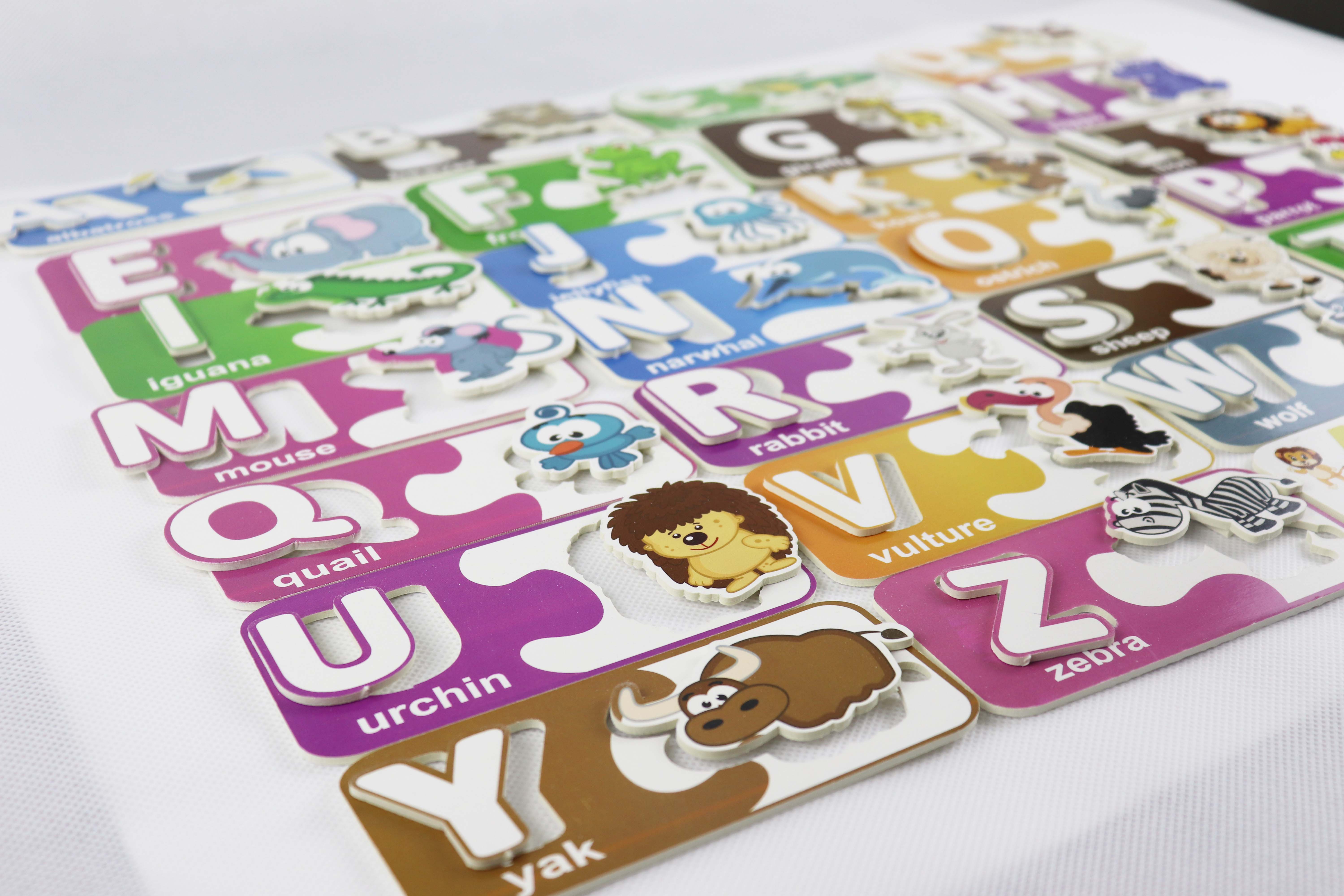 2mm Thickness 27pcs Paper Jigsaw Puzzle Sets Offset Printing