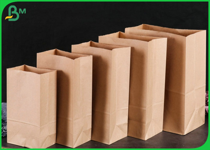 FSC Food Grade 70g 120g Brown Kraft Paper Roll For Butcher Wrapping 
