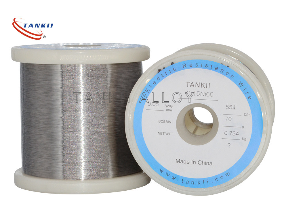 Heating Elements Nichrome Alloy Wire NiCr6015/HAI-NiCr 60 NiCr6015/Nikrotahl 60 Resistance Wire for Resistor