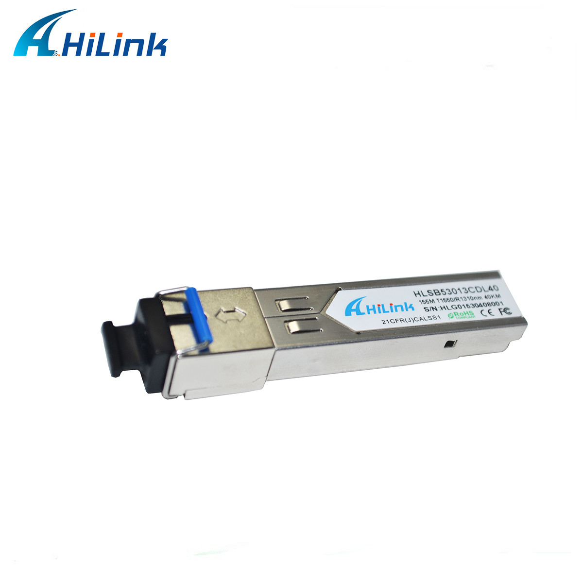 Single Fiber SFP Transceiver 1.25G 1310/1490nm 40KM SC/LC Simplex WDM Modules