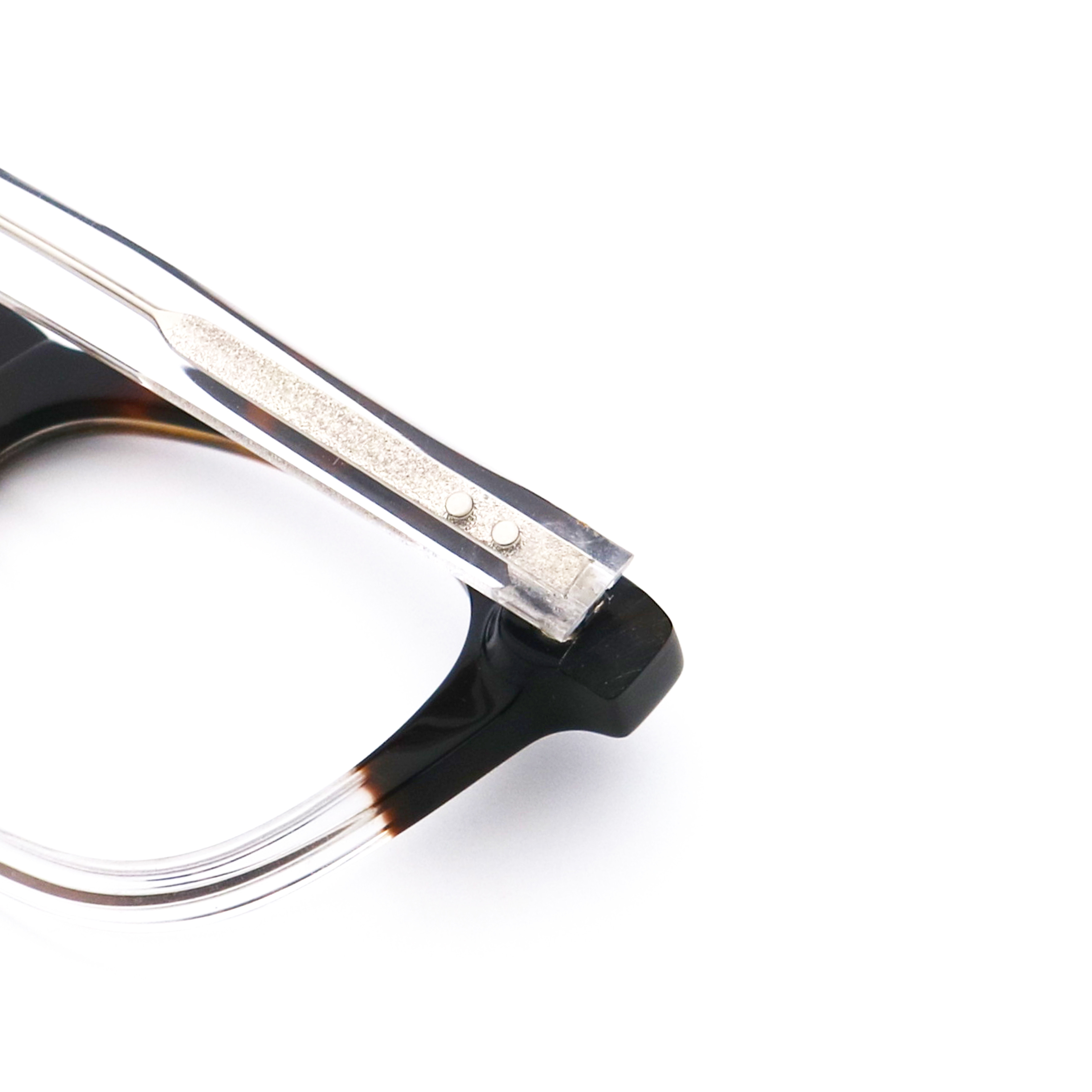 Titanium Thin Thick Acetate Glasses Frames MR 98052
