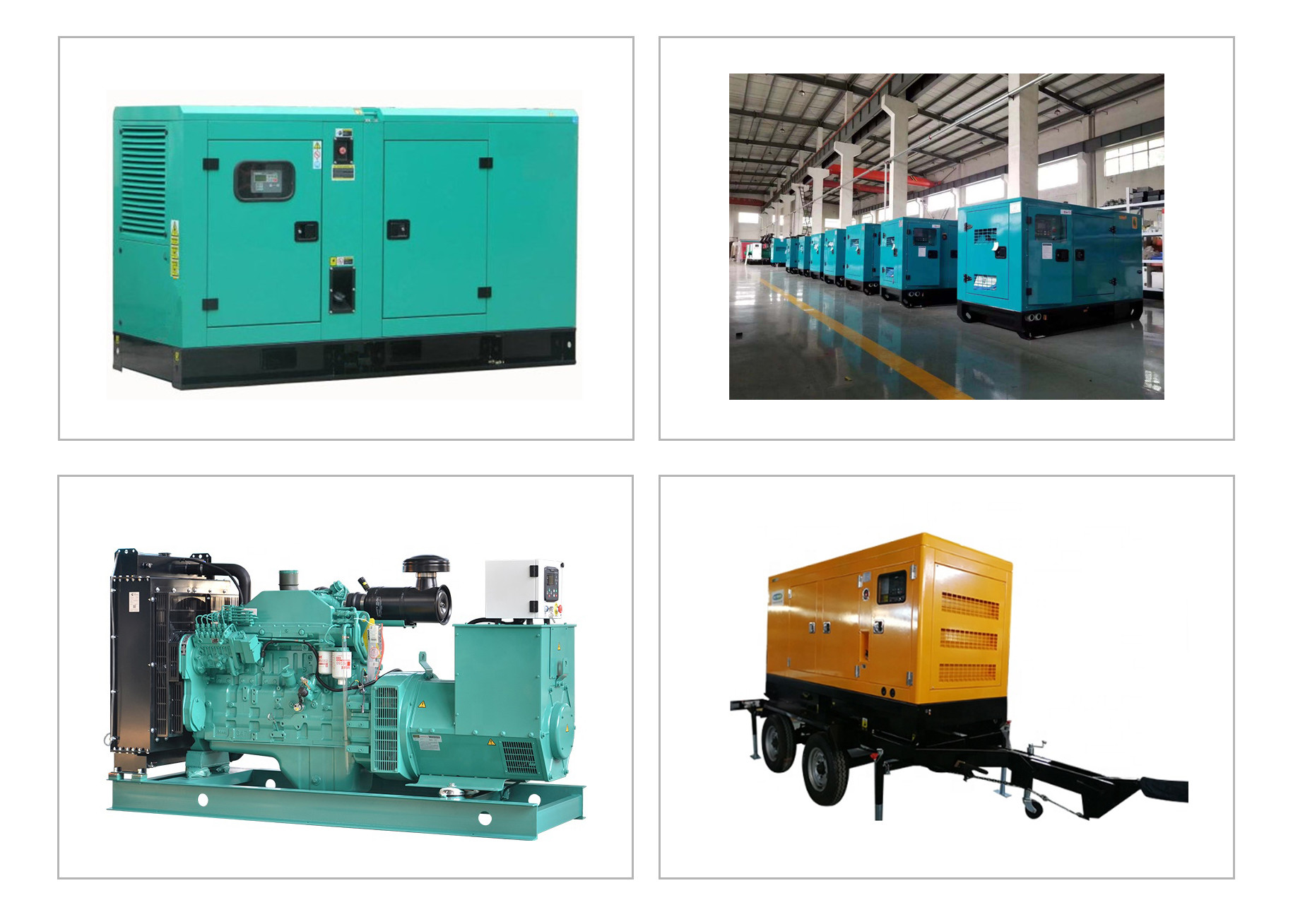 600kw 750kva Small Diesel Generators set with Weichai engine