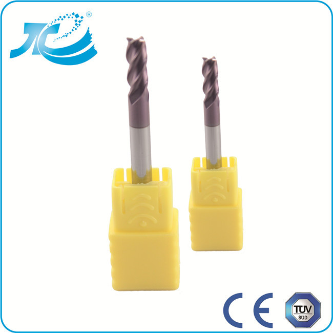 HRC 55 High Feed End Mills For Stainless Steel Solid Carbide Cutter Tool