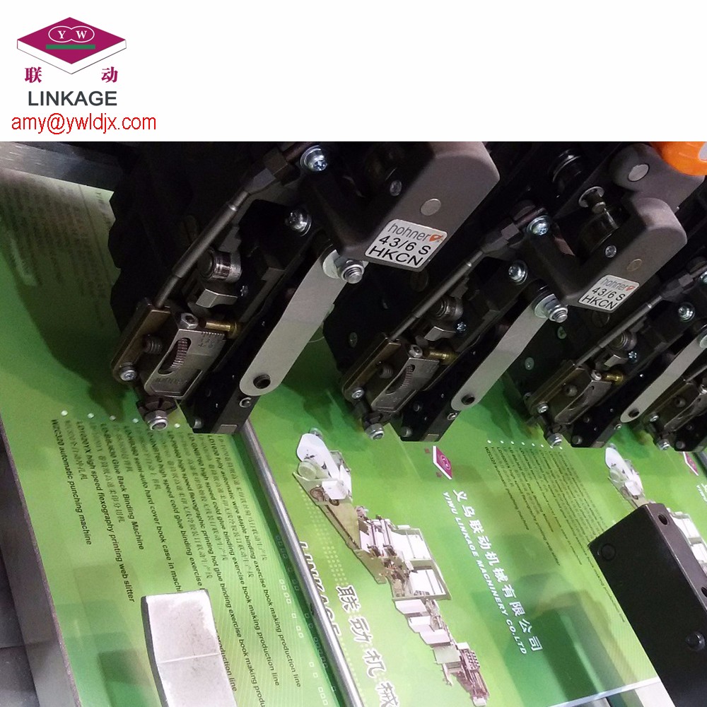 LD1050B Semi-Automatic Exercise Book Binding Machine Designed for High Volume Binding