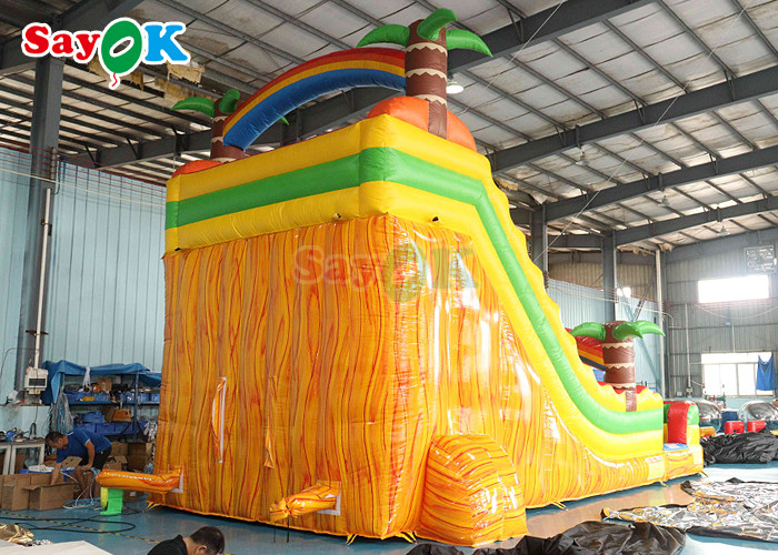 Inflatable Jumping Bouncer PVC Tarpaulin Inflatable Water Slides Commercial Kids Pool Waterslide