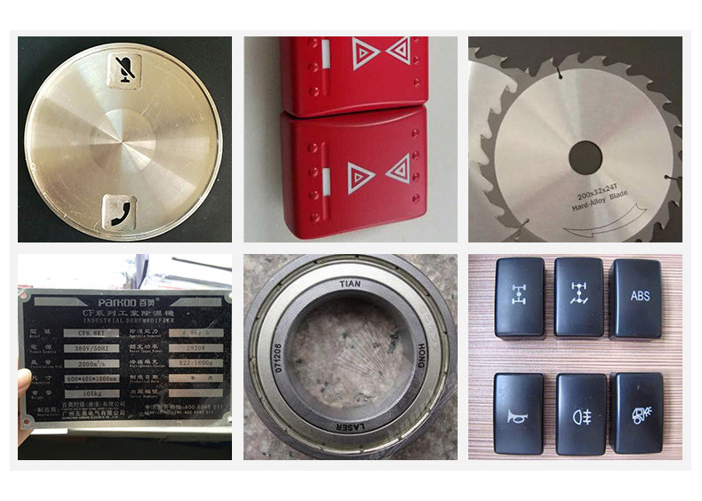 Convenient Fly Laser Marking Machine , Fiber Laser Marking System Power Saving