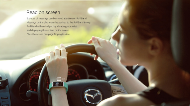 OEM Pedometer Blood Pressure Bracelet