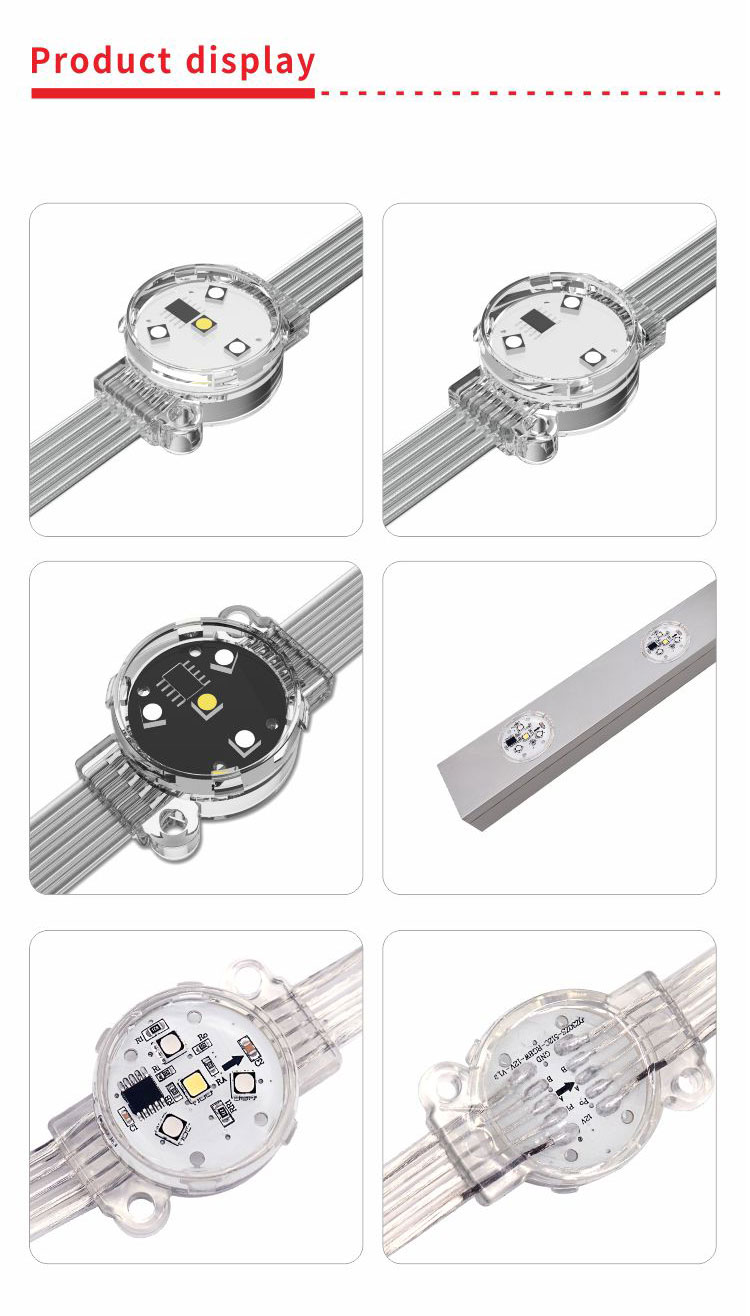Unique Waterproof Outdoor LED Pixel for Media Facade Lighting