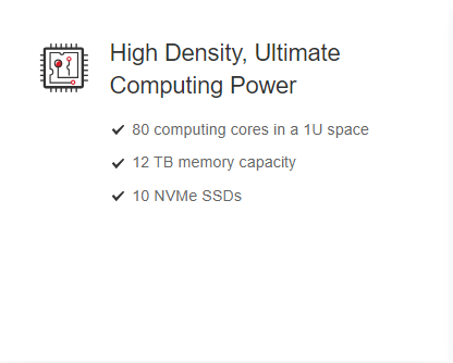 xFusion Server Pro 1288H V6 V7 Rack Server kinds of configuration available