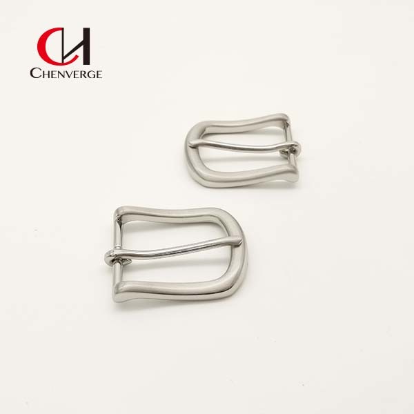 Brush Aluminum Pin Belt Buckles Corrosion Resistant Laser Logo