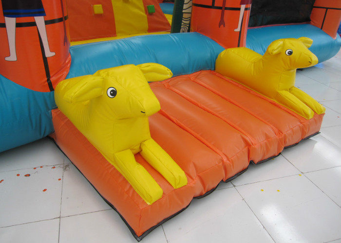 OEM/ODM Outdoor Amusment Park Inflatable Rock Climbing Wall 0.55mm Pvc Tarpaulin