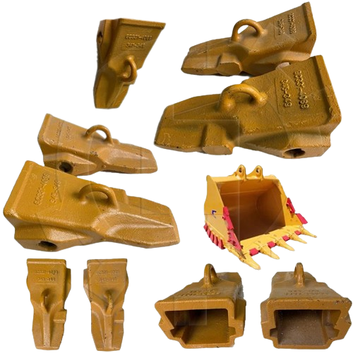 Excavator parts bucket tooth high strength stiff TEETH Removable Steel Tooth For Excavator