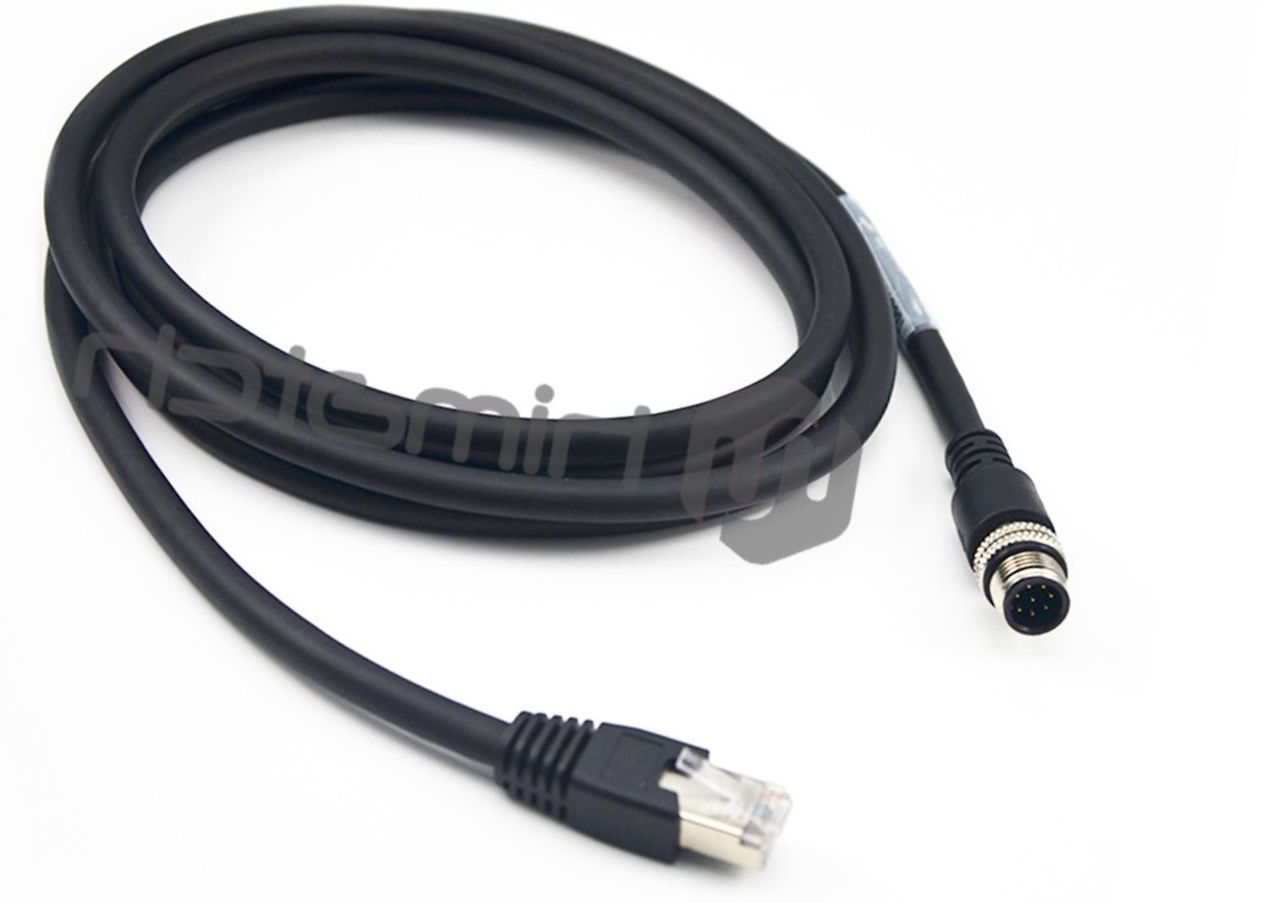 Cat5 / Cat6 Cat6A Industrial Ethernet Cable Shielded For Factory Automation