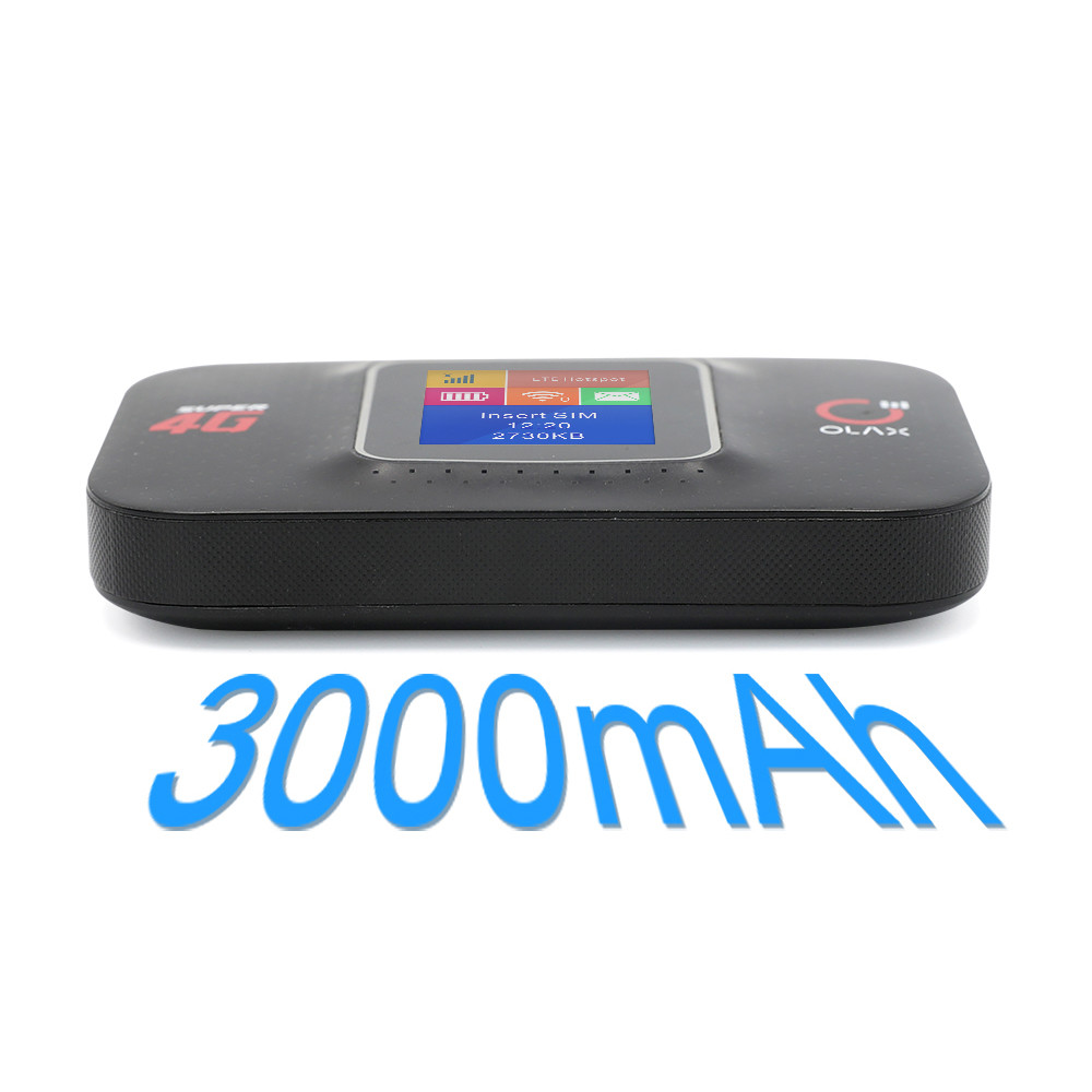 Mobile Cat4 Black MIFI Wifi Router OLAX MF982 Portable Mifi Device